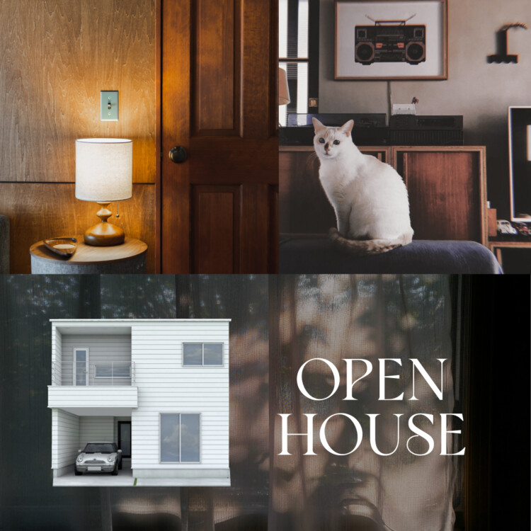 国立市「猫と暮らす、職住一体の家」 完成見学会